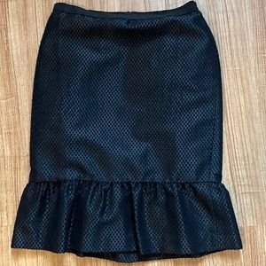 Black Ann Taylor Skirt Size 0
